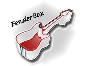 fenderbox decor artist box electric guitar fender hobbit music musical instrument sound startrek starwars 3d print model - Mito3D
