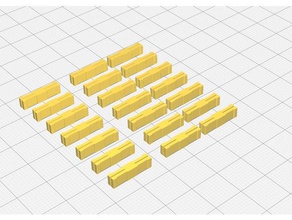 ugears flexi cubus-Ersatz-Anschlüsse Spielzeug & game Zubehör 3d print model - Mito3D