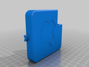 apple mac book, carregador de caso computador 3d print model - Mito3D