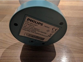 philips disney tischleuchte led 790926 - batteriedeckel Batterie-Abdeckung 3d print model - Mito3D