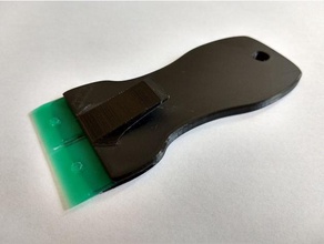 Spachtel auswechselbaren klingen hand-Werkzeuge Klinge Griff - 3d print model - Mito3D