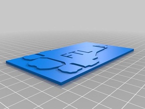 kestrel ftl trousseau de clés L'impression 3d 3d print model - Mito3D