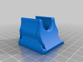 e3d clone fan duct- 40mm 3d printer parts v6 monoprice select mini petg 3d print model - Mito3D
