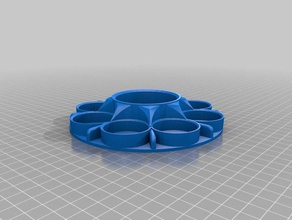paint rack - citadel rotating art tools 3d print model - Mito3D