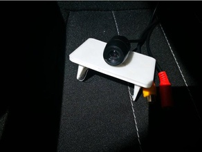 dacia stepway reverse-Kamera-Halter-adapter automotive allwinner t3 p3 2gb reverse-Kamera logan mcv quadcore-t3 reverse-cam 3d print model - Mito3D