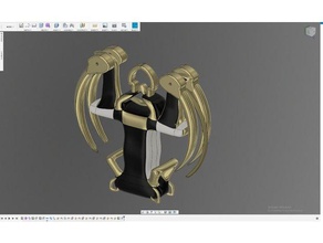 ayatan orta Skulptur video-Spiele warframe 3d print model - Mito3D