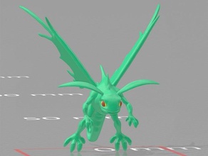 brightwing games dragon fairy heroes storm world warcraft wow 3d print model - Mito3D