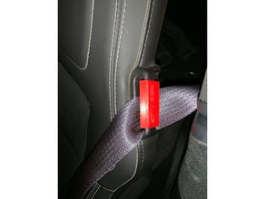 c7 corvette seatbelt retainer clip automotive 3d print model - Mito3D