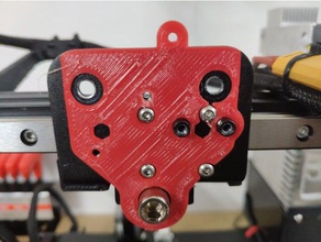 ender 3 skelestruder de montage la plaque - linéaire rail support Imprimante 3d extrudeuses 3d print model - Mito3D