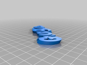 g1 chungto Schlüsselanhänger kundengebundene 3d print model - Mito3D