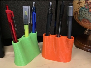 pencil pen holder office cup 3d print model - Mito3D