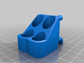 my customized pegstr - pegboard wizard allen wrench holder tool holders & boxes 3d print model - Mito3D