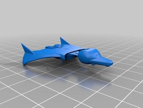 misteriosi ufo starship navetta i veicoli 3d print model - Mito3D