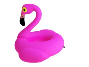 aufblasbarer flamingo 3d-drucken 3d print model - Mito3D