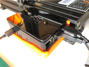 raspberry pi case ender 3 mount 3d printer accessories creality 3d print model - Mito3D