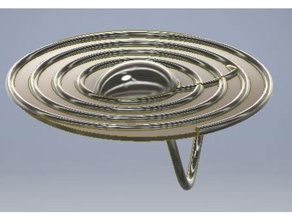 alien-spiral-ring-Größe 5 Ringe alien fünf ring Größe Spirale 3d print model - Mito3D