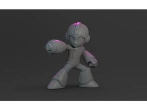 megaman toys & games video game character 3d print model - Mito3D
