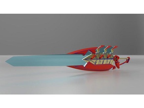 xenoblade chronicles 2 pyra espada juegos de video juego chronicles2 3d print model - Mito3D