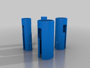 extensible de la varilla La impresión en 3d 3d print model - Mito3D