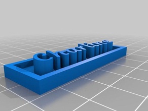 charline de aprendizaje personalizado 3d print model - Mito3D