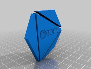 3dfil magnet logo 3d print model - Mito3D