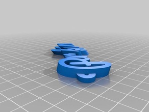 parshin 2 keychains customized 3d print model - Mito3D
