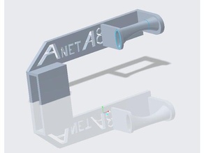 anet a8-filament-guide 3d Drucker Zubehör accesoire a8 filament-guide guide upgrade 3d print model - Mito3D