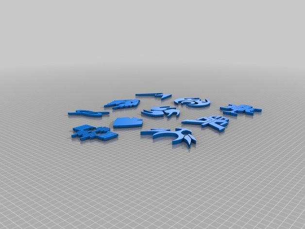 kamen rider logo 3d printing 3D print model - Mito3D