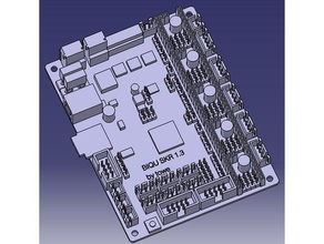 skr v13 maqueta modelo Impresora 3d de las piezas bigtreetech la 13 3d print model - Mito3D