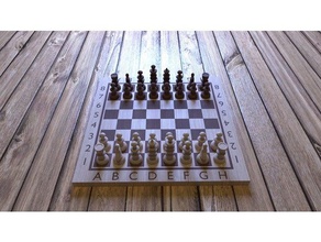 4k textura tablero de ajedrez obispo el animación figuras rey del chess knight peón piezas la reina torre juego caballero rook 3d print model - Mito3D