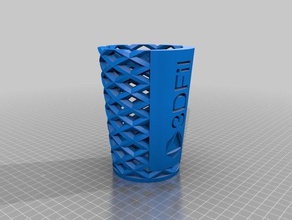 pencil holder 3d printing 3dfil case cup 3d print model - Mito3D