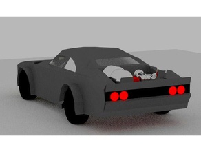 il destino furioso ghiaccio caricabatterie i veicoli auto doms veloce cosa 3d print model - Mito3D