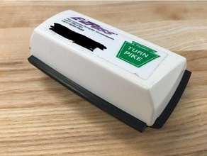 ez tutucu v1 geçirir Otomotiv pass ezpass nfc etiketi suctioncup vantuz emme monte edin otomatik geçiş kartı 3d print model - Mito3D