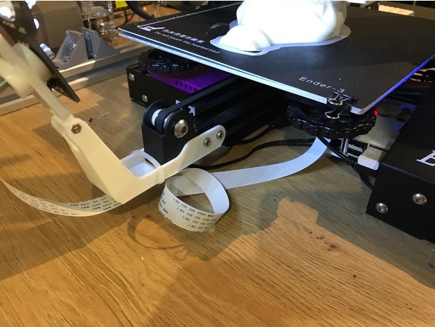 ender 3 ahududu pi kamera mount y monte edin 3d yazıcı aksesuarları creality octoprint raspberry 3D print model - Mito3D