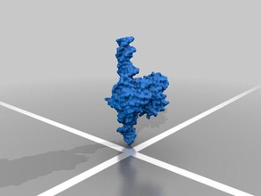 protein-dna-komplexe dna-Schäden zu reparieren Biologie 3d print model - Mito3D