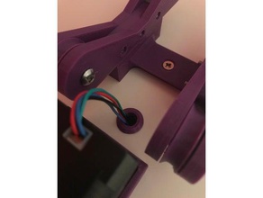 lack cable insert 12mm 3d printing hole plug 3d print model - Mito3D