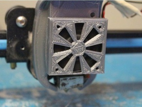 tapas de ventilación Impresora 3d accesorios ventilador la tapa del fang 3d print model - Mito3D
