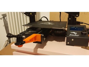 ender 3 pro mount Kamera 3d print model - Mito3D