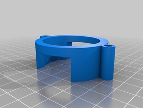 ctc cooling fan bracket 3d printer accessories 3d print model - Mito3D