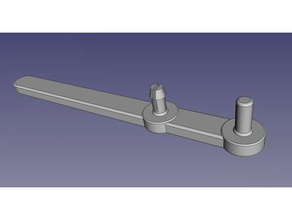 unimat 1 lever drill press part u14 parts 3d print model - Mito3D
