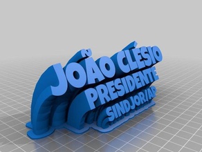 joao2 de la oficina personalizado 3d print model - Mito3D
