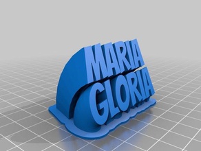 maria gloria office su misura 3d print model - Mito3D