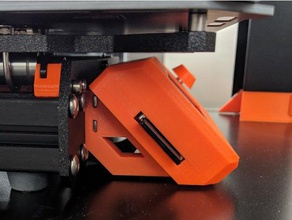 prusa i3 mk3 lcd suporta reduzida pegada ikea falta gabinete Impressora 3d de peças 3d print model - Mito3D