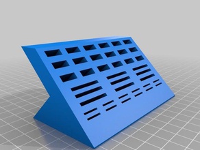usb sd microsd organizer stand computer desk micro card holder 3d print model - Mito3D