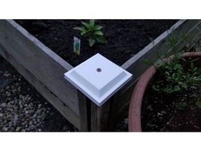 cedar angehoben Garten-Endkappe outdoor & Garten an der Endkappe 3d print model - Mito3D