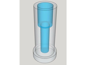 4mm ptfe bouchon de 175 mm filament L'imprimante 3d pièces 3d print model - Mito3D