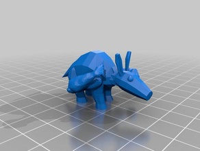 muscle aardvark L'impression 3d 3d print model - Mito3D