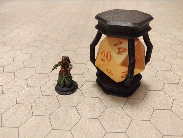 token etkin kafes ilham zar d&d dnd dungeons dragons d fener 3D print model - Mito3D