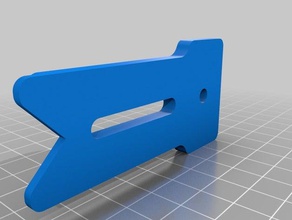 cnc corner clamp down 5mm thick 3d print model - Mito3D