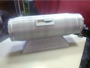boombox mp3 player audio 3d print model - Mito3D
